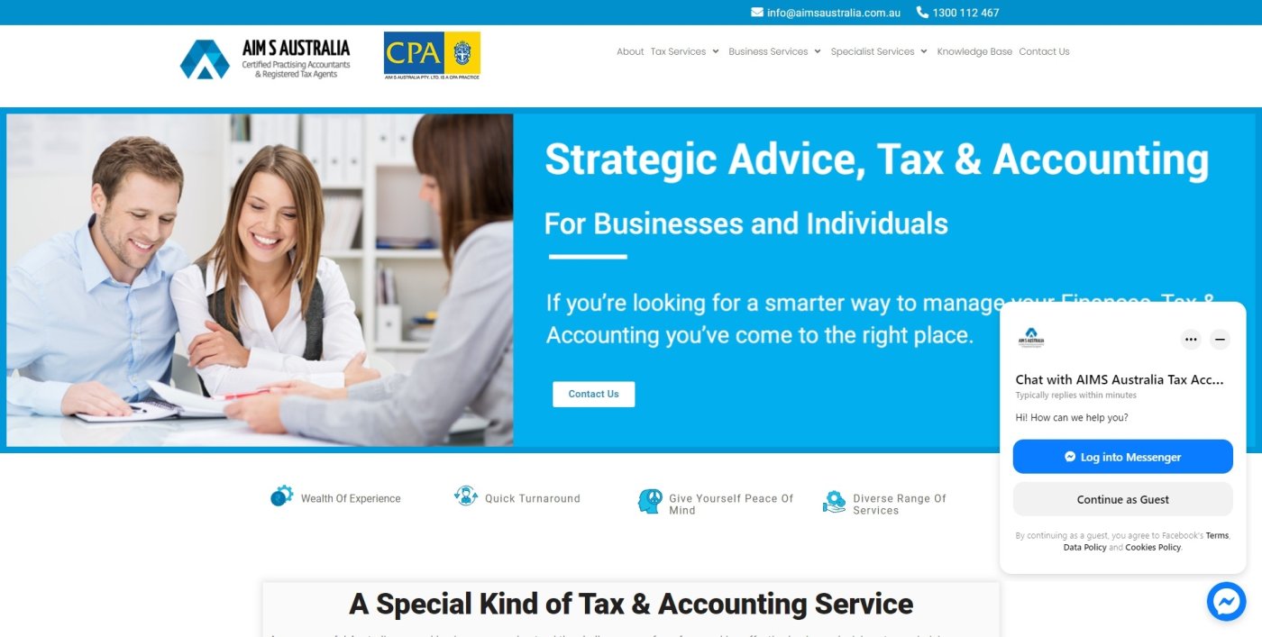 aims australia tax accountants caulfield