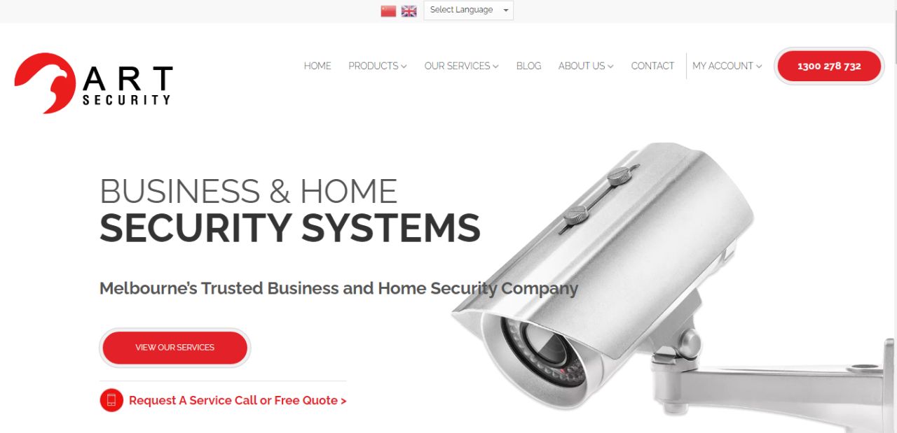 art security home camera security system installers melbourne