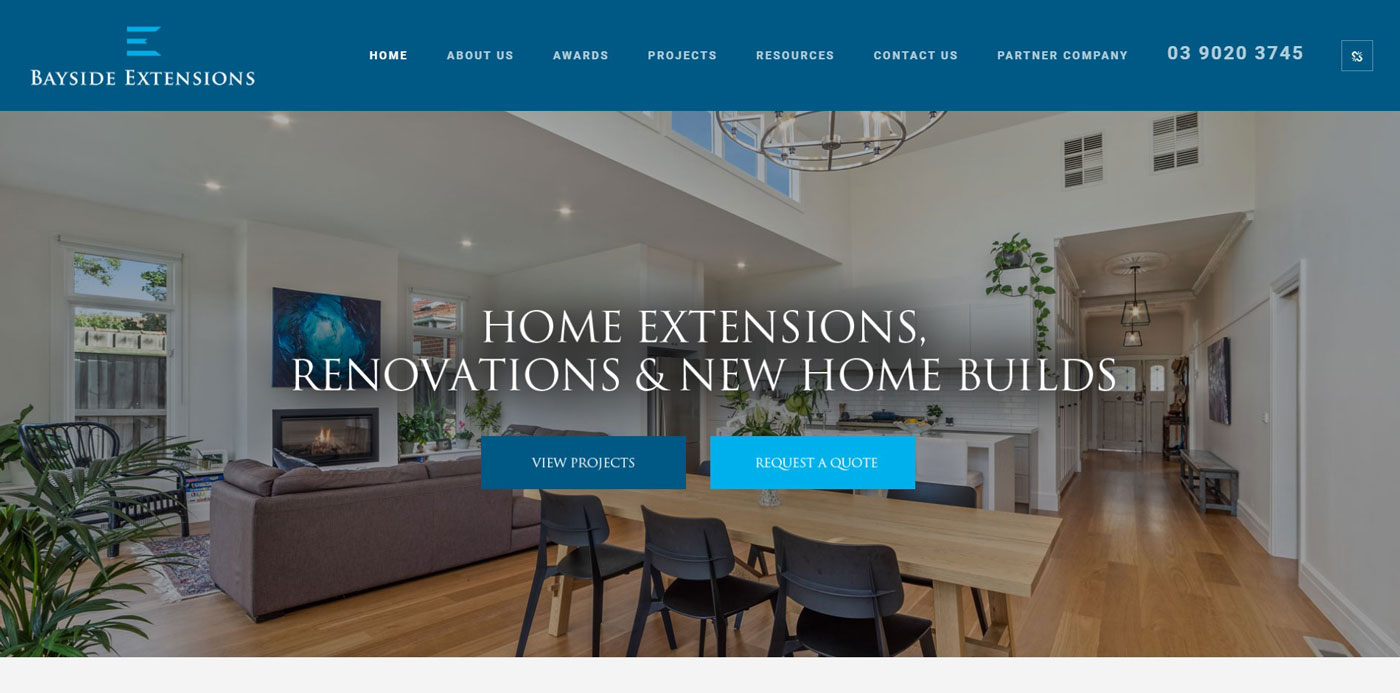 bayside extensions brighton home builders