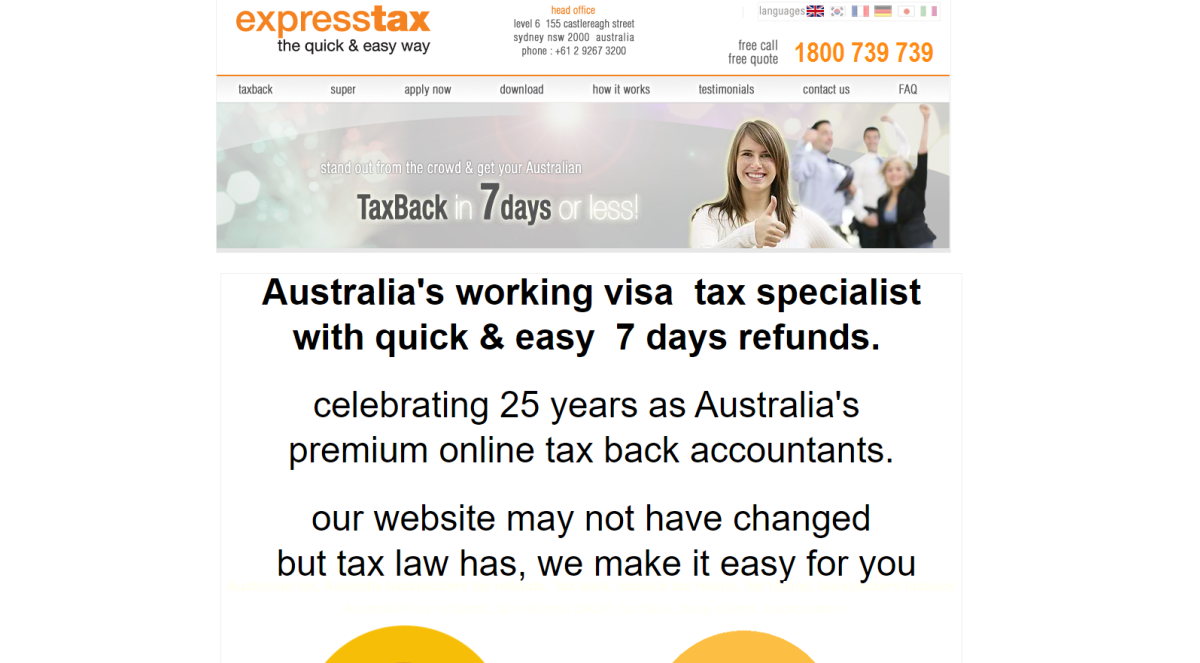 express tax back