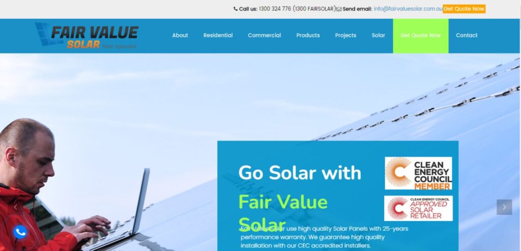 fair value solar