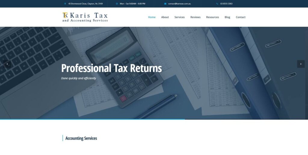 karis tax and accounting services cheltenham