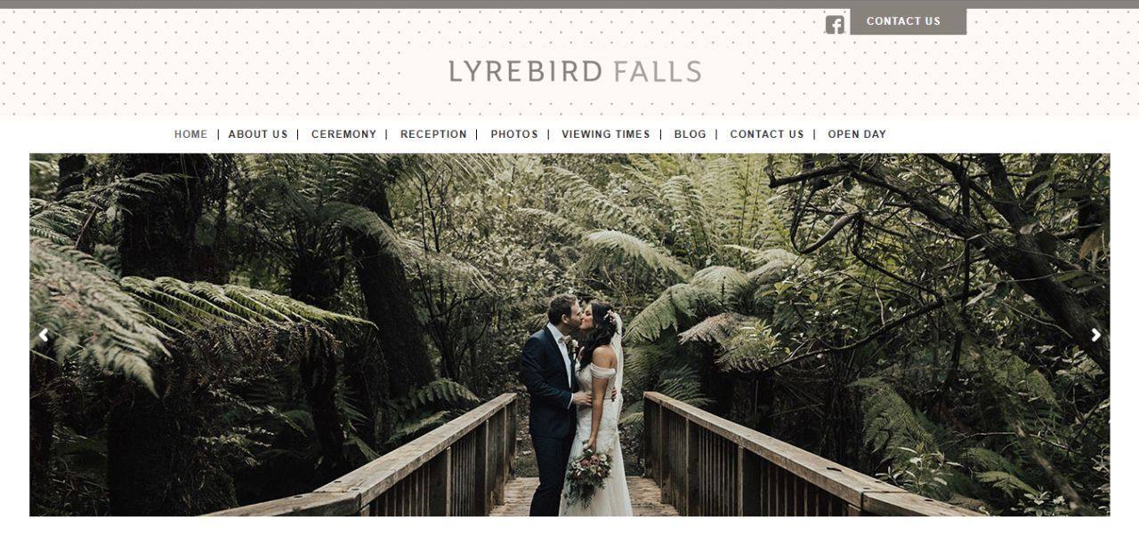 lyrebird falls receptions wedding venue melbourne