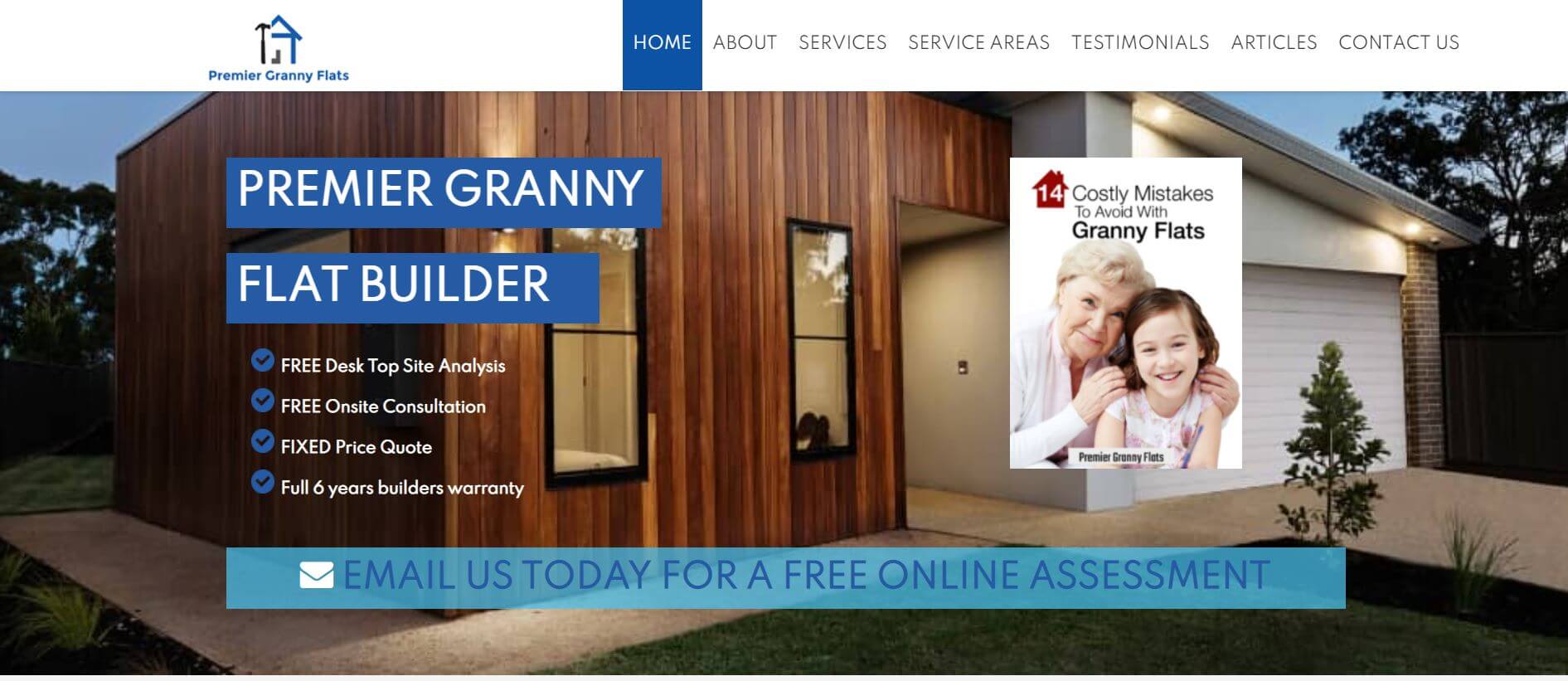 premier granny flat builders sydney