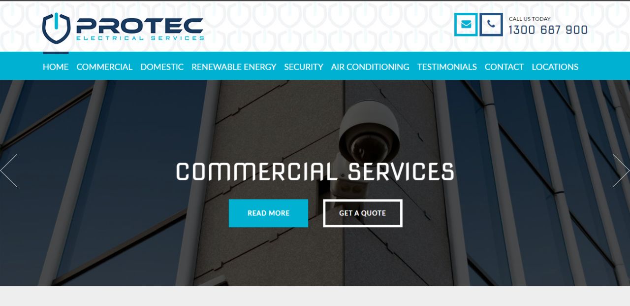 protec electrical services home camera security system installers melbourne