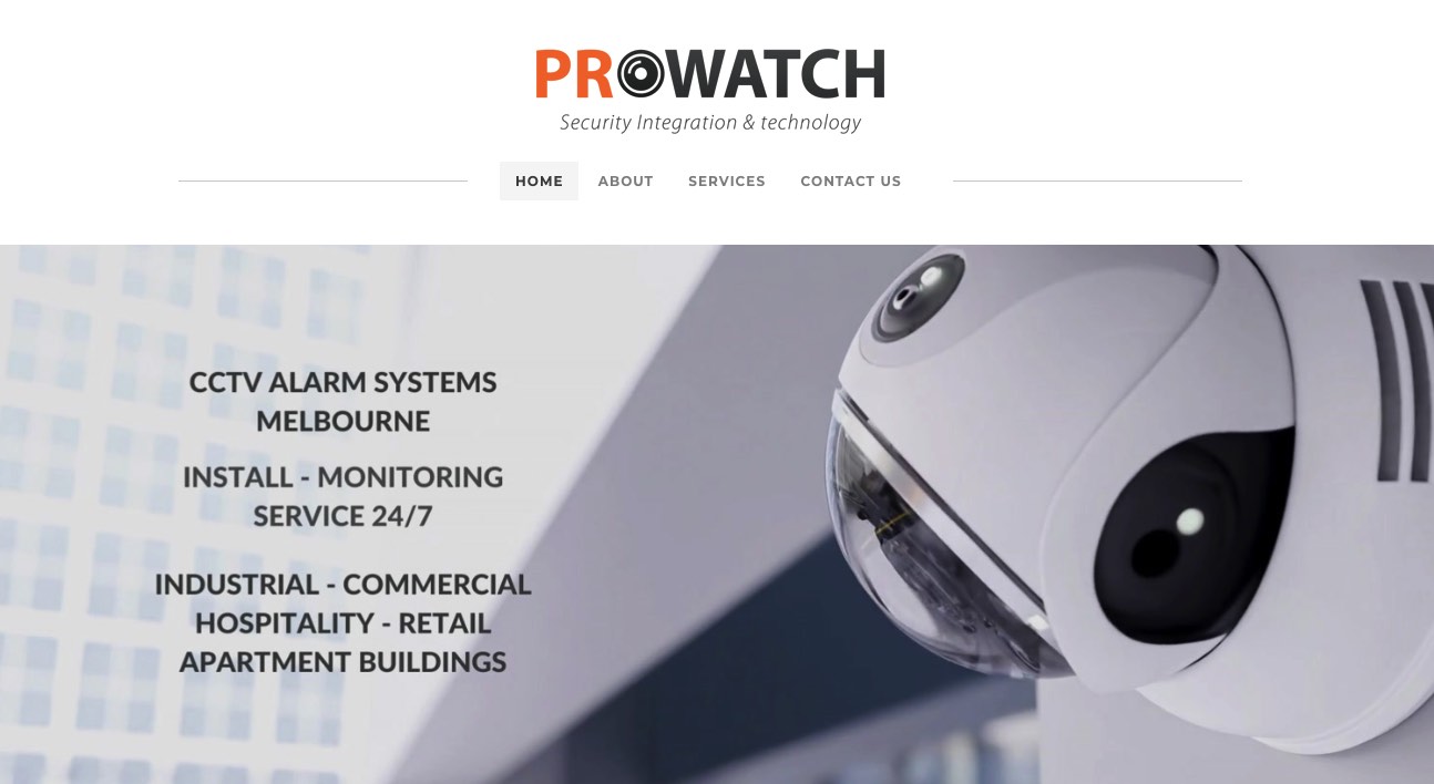 prowatch security cctv camera system installer melbourne