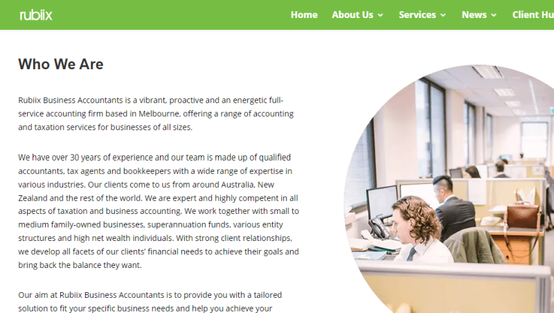 rubiix business accountants - Business Bookkeepers Melbourne