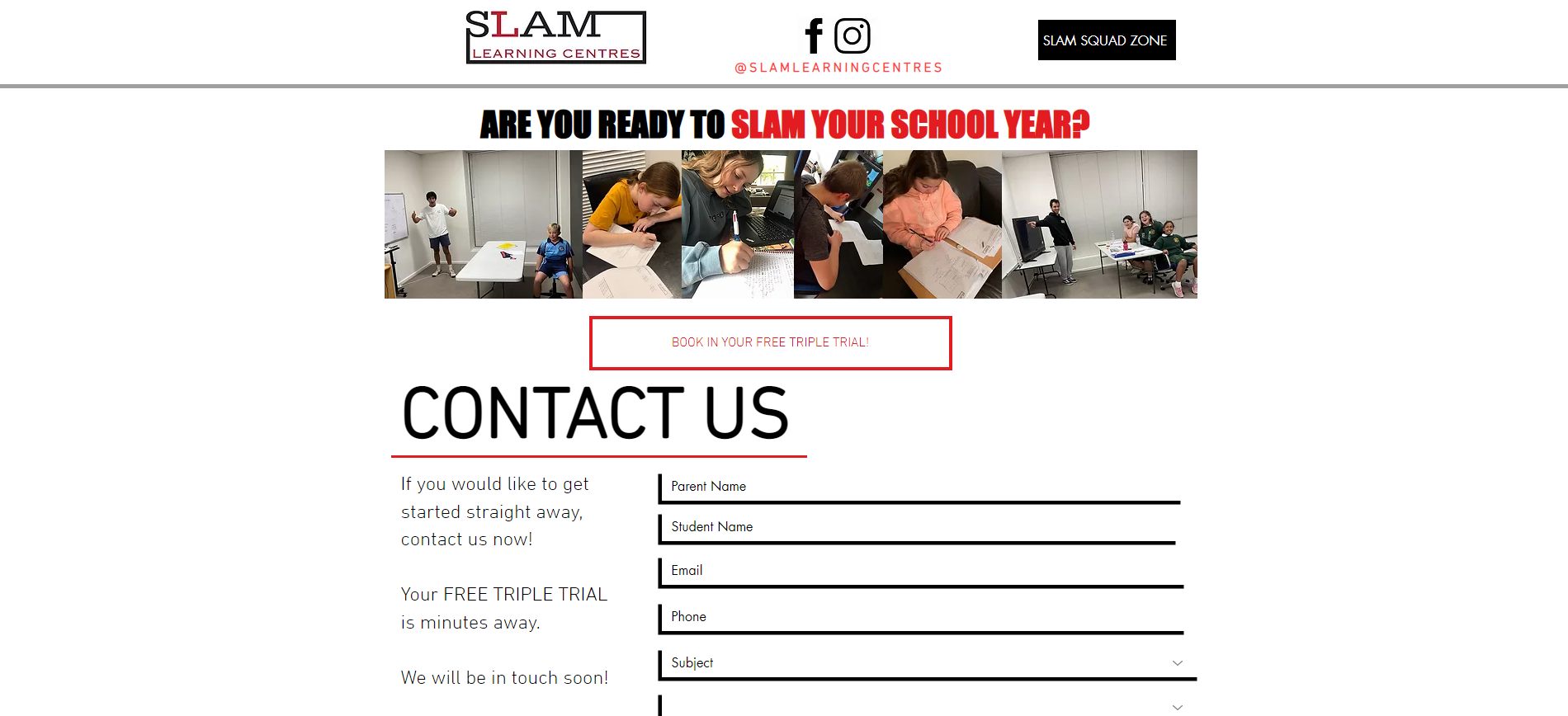 slam learning centres math tutors in melbourne, victoria