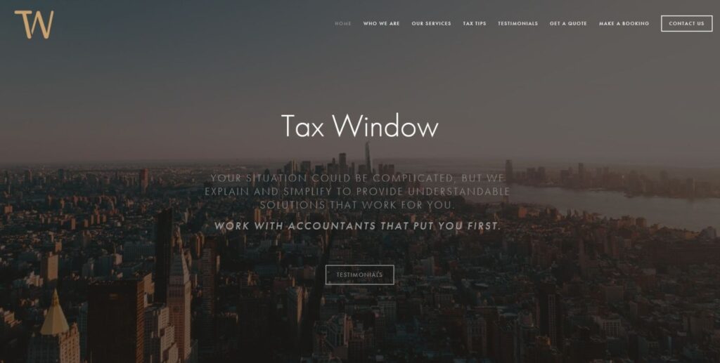 tax window personal & business tax returns company bentleigh accountants